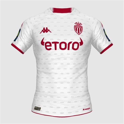 AS Monaco FC Away Kit Concept - FIFA 23 Kit Creator Showcase