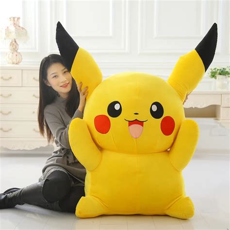 huge plush Pikachu toy new big stuffed pikachu doll gift about 120cm-in ...