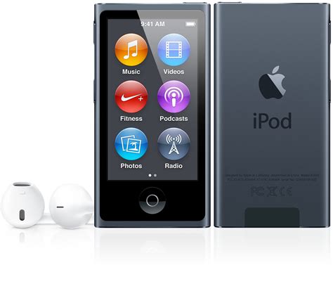 Apple iPod Nano 7th Generation 16GB Slate , Like New in Apple Retail Box! - Walmart.com ...