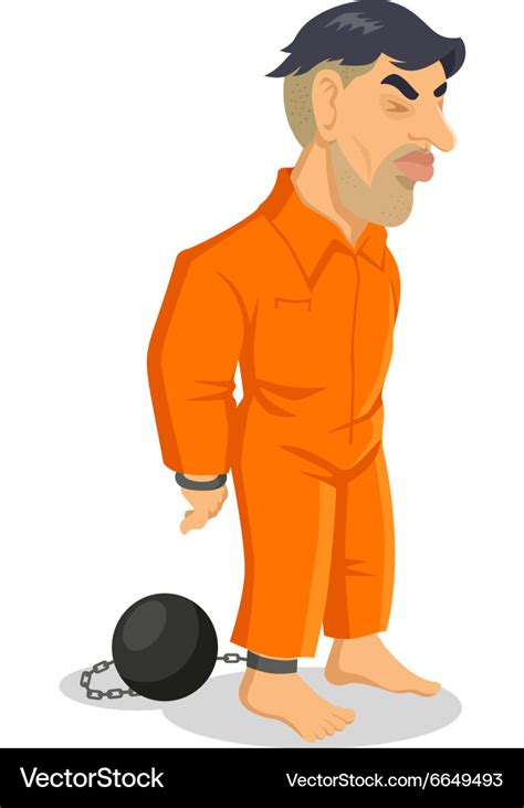 Prisoner Royalty Free Vector Image - VectorStock