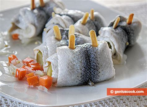 German Herring Rollmops Recipe | Salads & Snacks | Genius cook - Healthy Nutrition, Tasty Food ...