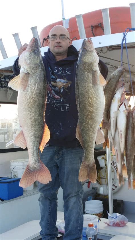 Spring 2020 Lake Erie Walleye Charter Boats Fishing Report, Port Clinton - Coe Vanna Charters, LLC