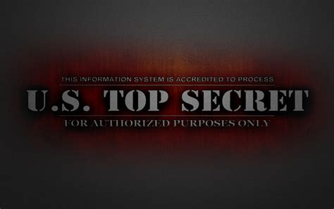 Top Secret Wallpaper - WallpaperSafari