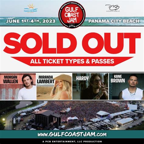 2023 Gulf Coast Jam Presented by Jim Beam SOLD OUT!!