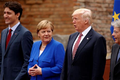 What Did Angela Merkel Whisper to Donald Trump? - Newsweek