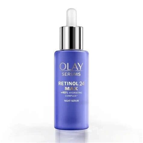 Olay Retinol 24 Max +40% Fragrance Free Night Serum 40ml 8006540264560 ...