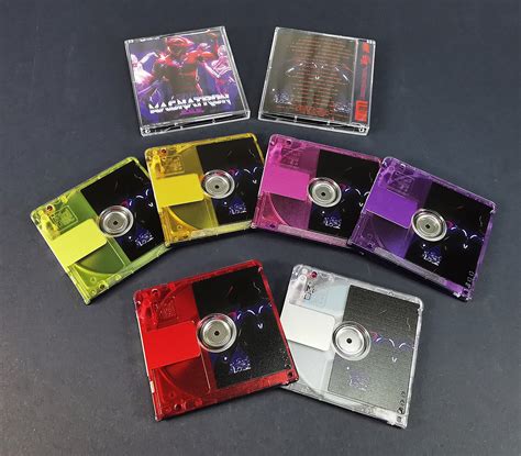 MiniDisc duplication and production in compact jewel cases - Band CDs