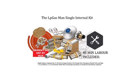 INTERNAL SINGLE - STOVE/HOB INSTALLATION KIT – The LpGas Man