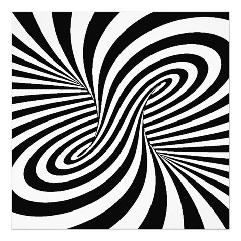 BLACK WHITE ZEBRA SWIRLS PATTERNS OPTICAL ILLUSION PHOTO PRINT | Zazzle | Optical illusions ...