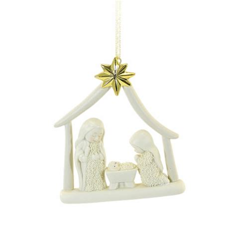 Dept 56 Snowbabies The Holy Family Nativity Christmas Ornament Baby ...