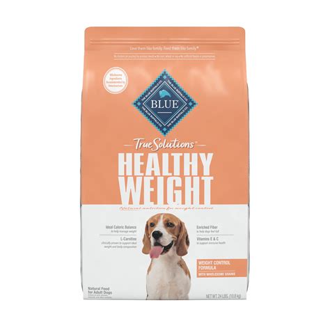 Blue Buffalo True Solutions Healthy Weight Natural Weight Control Chicken Adult Dry Dog Food, 24 ...