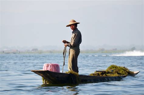 Fisherman Inlesee Inle Lake - Free photo on Pixabay - Pixabay