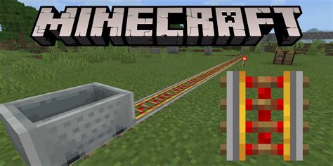 Minecraft: Powered Rail Recipe | Game Rant