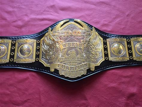 TNA Classic 2007 World Heavyweight Championship Adult Sized Replica Belt Send Out Strap – PMBelts