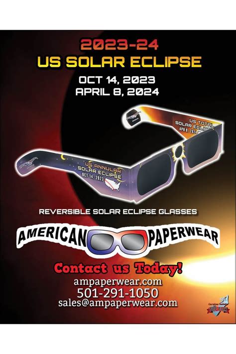 Get your ☀Reversible Solar Eclipse Glasses🌘 for October 14, 2023 and ...