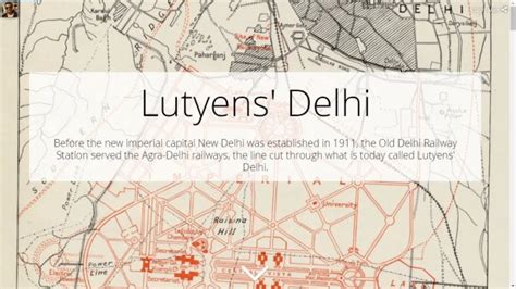 Lutyens' Delhi - GIS Resources