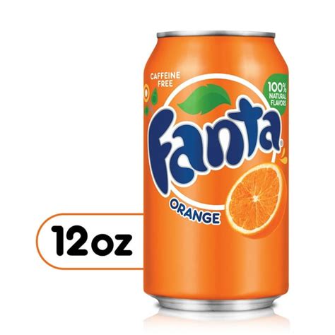 Fanta Orange Fruit Soda Soft Drink, 12 fl oz - Walmart.com - Walmart.com