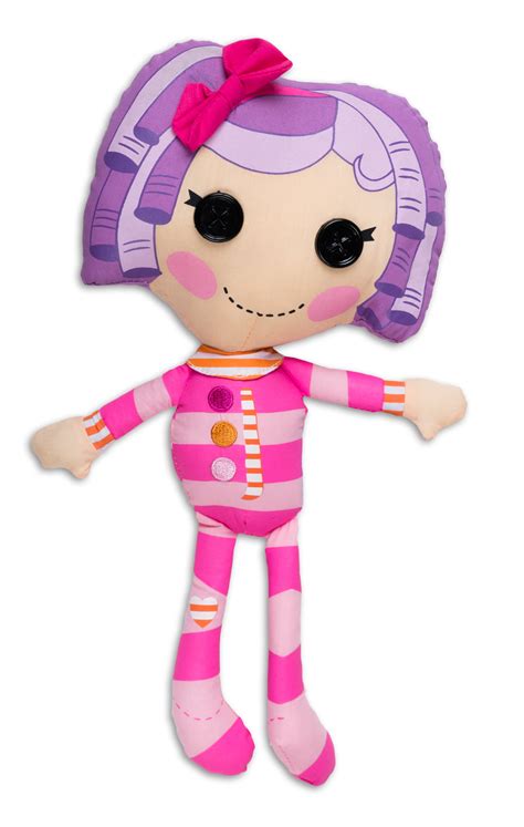 Fiesta Lalaloopsy Pillow Featherbed 13"T by 7"W Plush Doll, Purple Pink - Walmart.com