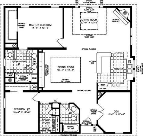 The TNR-7402 - Manufactured Home Floor Plan | Jacobsen Homes ...