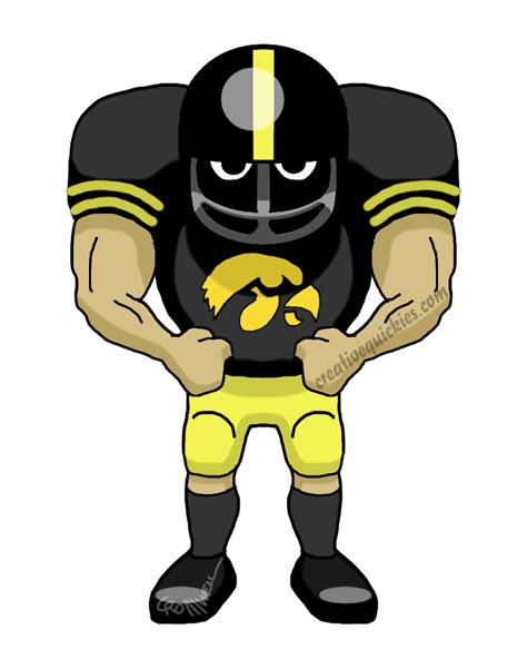 iowa hawkeye mascot clipart - Clipground