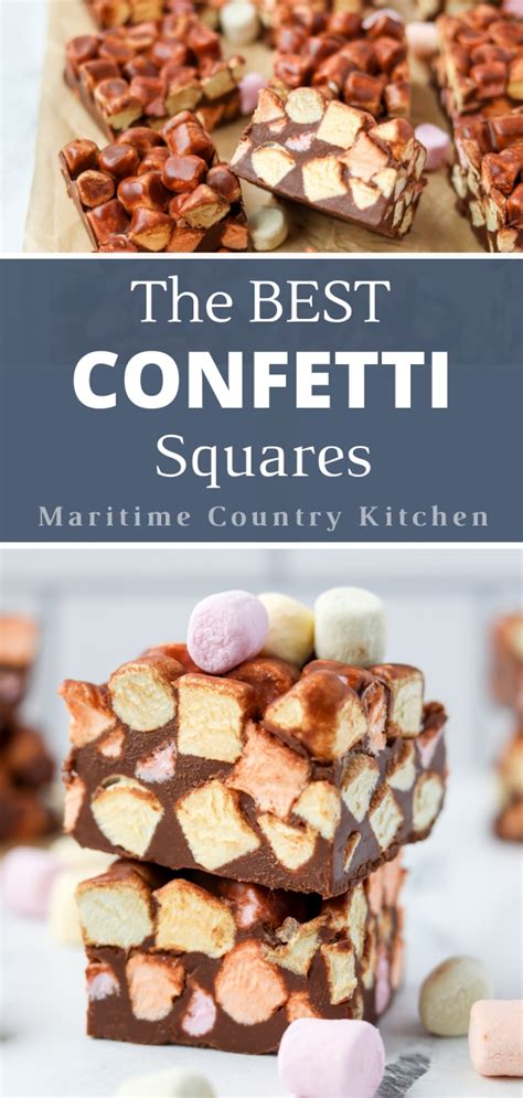 Confetti Squares Recipe - Maritime Country Kitchen