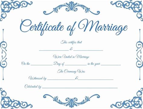 Fake Marriage Certificate Template New 20 Best Printable Marriage Certificates Images On ...