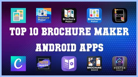 Top 10 Brochure Maker Android App | Review - YouTube