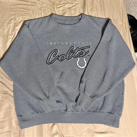 Vintage Indianapolis Colts Crewneck Vintage Lee... - Depop