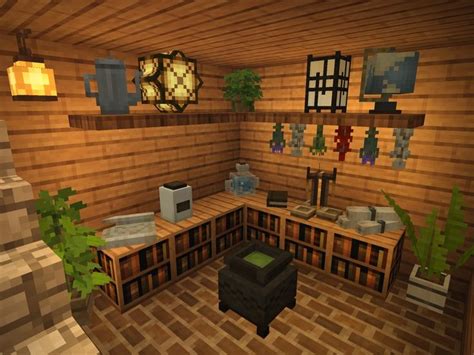 minecraft potion room | Minecraft bedroom, Minecraft cottage, Minecraft houses