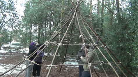 Teepee Building Feb. 2012.mpg - YouTube