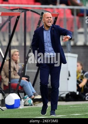 Alkmaar - Feyenoord coach Arne Slot during the match between AZ Alkmaar ...