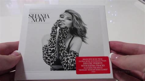 Unboxing: Shania Twain - Now (Deluxe Version) album CD (2017) - YouTube