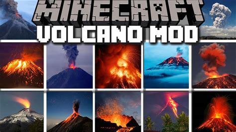 Minecraft VOLCANO MOD / RUN AWAY FROM MELTING LAVA IN NEW YORK CITY!! Minecraft - YouTube