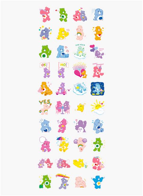 Care Bear Stickers, HD Png Download - kindpng