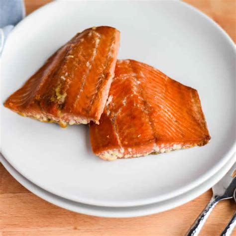 Traeger Grilled Salmon with Marinade - Boots & Hooves Homestead