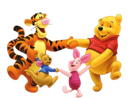 Winnie the Pooh and Friends Dancing transparent PNG - StickPNG