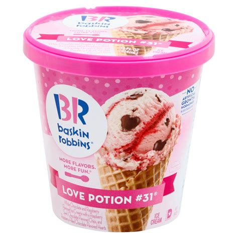 Baskin Robbins Love Potion #31 Ice Cream - Shop Ice Cream at H-E-B