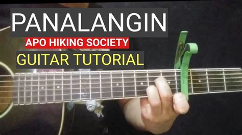 PANALANGIN Easy Guitar chords | Easy guitar tutorial #Panalangin #Glendunwell - YouTube