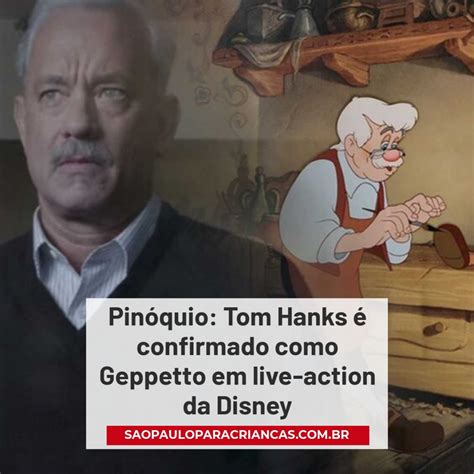 VOCÊ VIU??? 🎬TOM HANKS SERÁ O GEPETO EM PINÓQUIO! Um novo filme live-action inspirado no ...