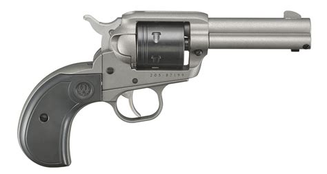 Ruger Wrangler 22LR Revolver 3.75" Barrel, Silver with Birdshead Grip