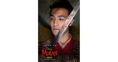 Yoson An as Chen Honghui | Disney's Live-Action Mulan Character Posters | POPSUGAR Entertainment ...