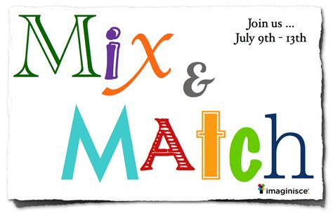 Imaginisce Blog: Mix & Match - Day 2