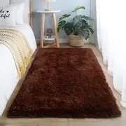 Soft Plush Area Rug Non-slip Shaggy Fluffy Thick & Shaggy Carpet For ...