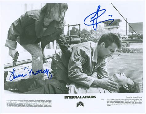 Internal Affairs Movie Cast - Autographed Signed Photograph co-signed ...