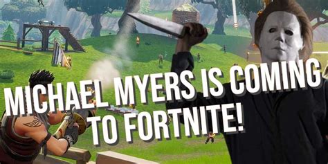 HALLOWEEN: MICHAEL MYERS IS COMING TO FORTNITE TODAY - LEAKED! - LeaksByDaylight