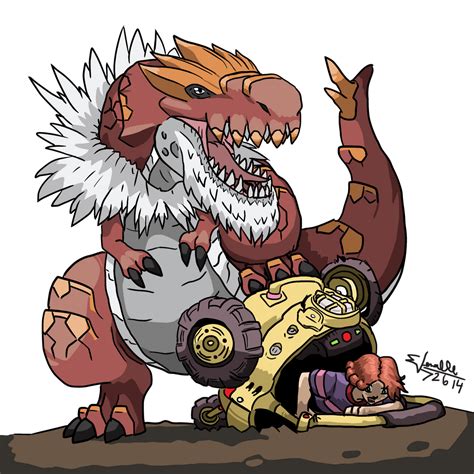 Jurassic Safari Park - Tyrantrum by ABSOLUTEWEAPON on DeviantArt