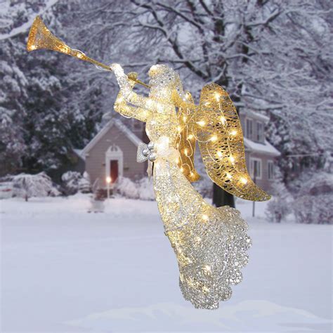 Three Posts™ Angel Christmas Decoration Lighted Display & Reviews | Wayfair