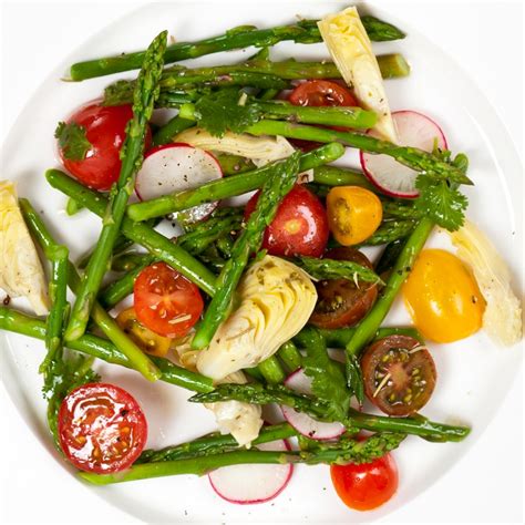 Roasted Asparagus Salad Recipe