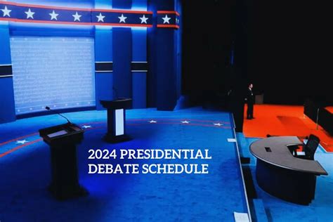 2024 Presidential Debate Dates and Locations