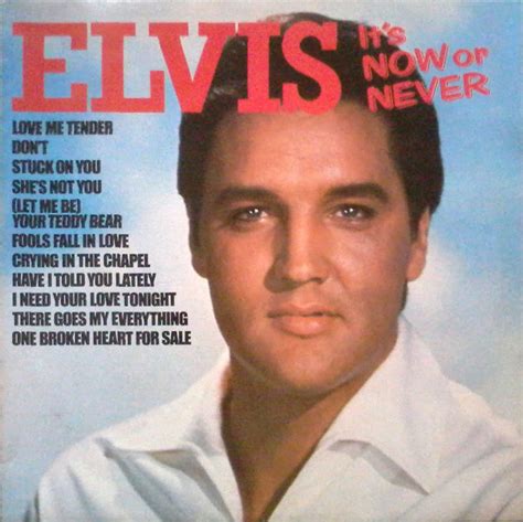 Elvis Presley - It's Now Or Never (Vinyl) | Discogs